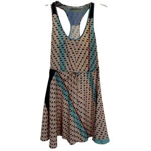 Twelfth Street by Cynthia Vincent Racer Back Pop Art Tank Dress Sz 0